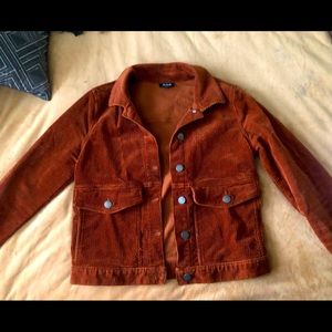 A.N.A. Burnt Sienna / Rust Corduroy Jacket